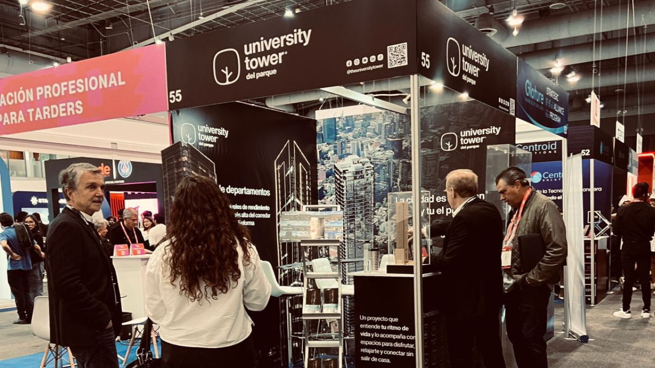 Descubre tu próxima inversión: University Tower® en Money Expo México 2026University Tower