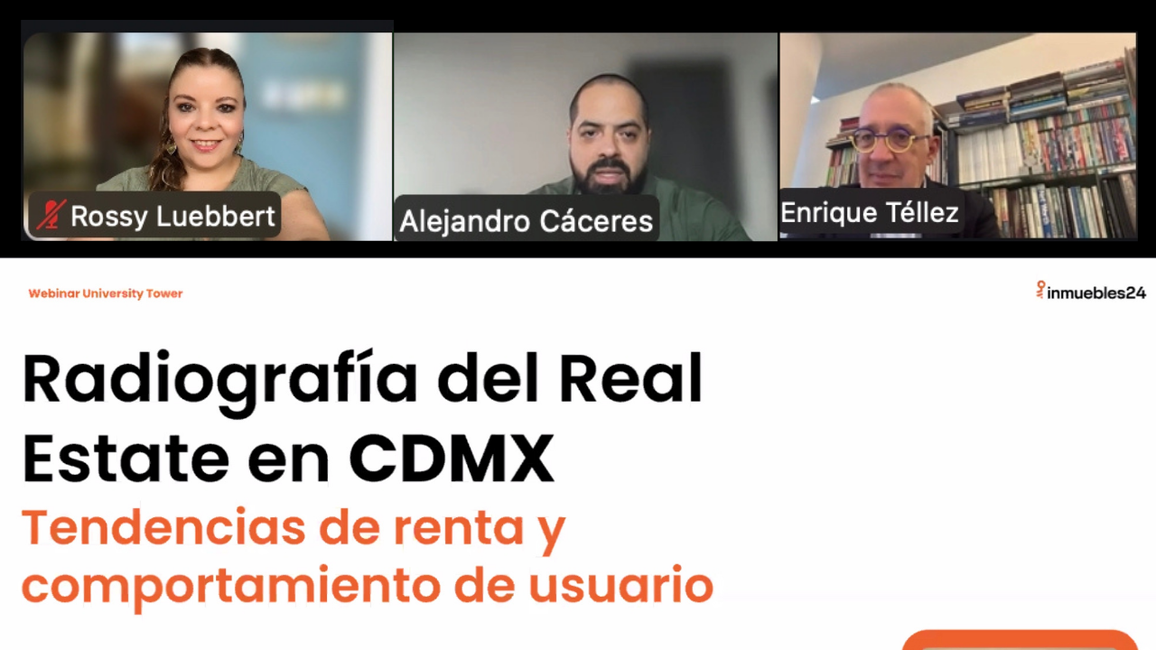 El mercado de rentas lidera la demanda en CDMX, con alzas acumuladas de hasta 54% y rendimientos superiores al 6%University Tower