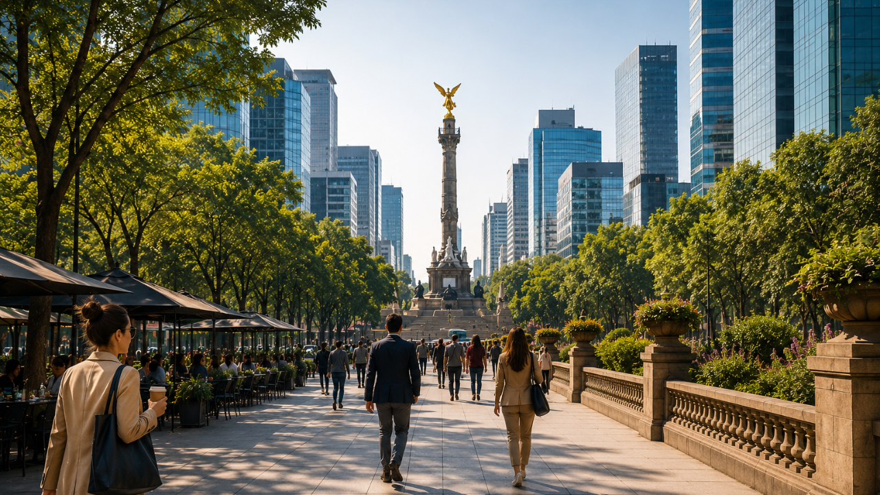 La vida urbanita en la Ciudad de MéxicoUniversity Tower