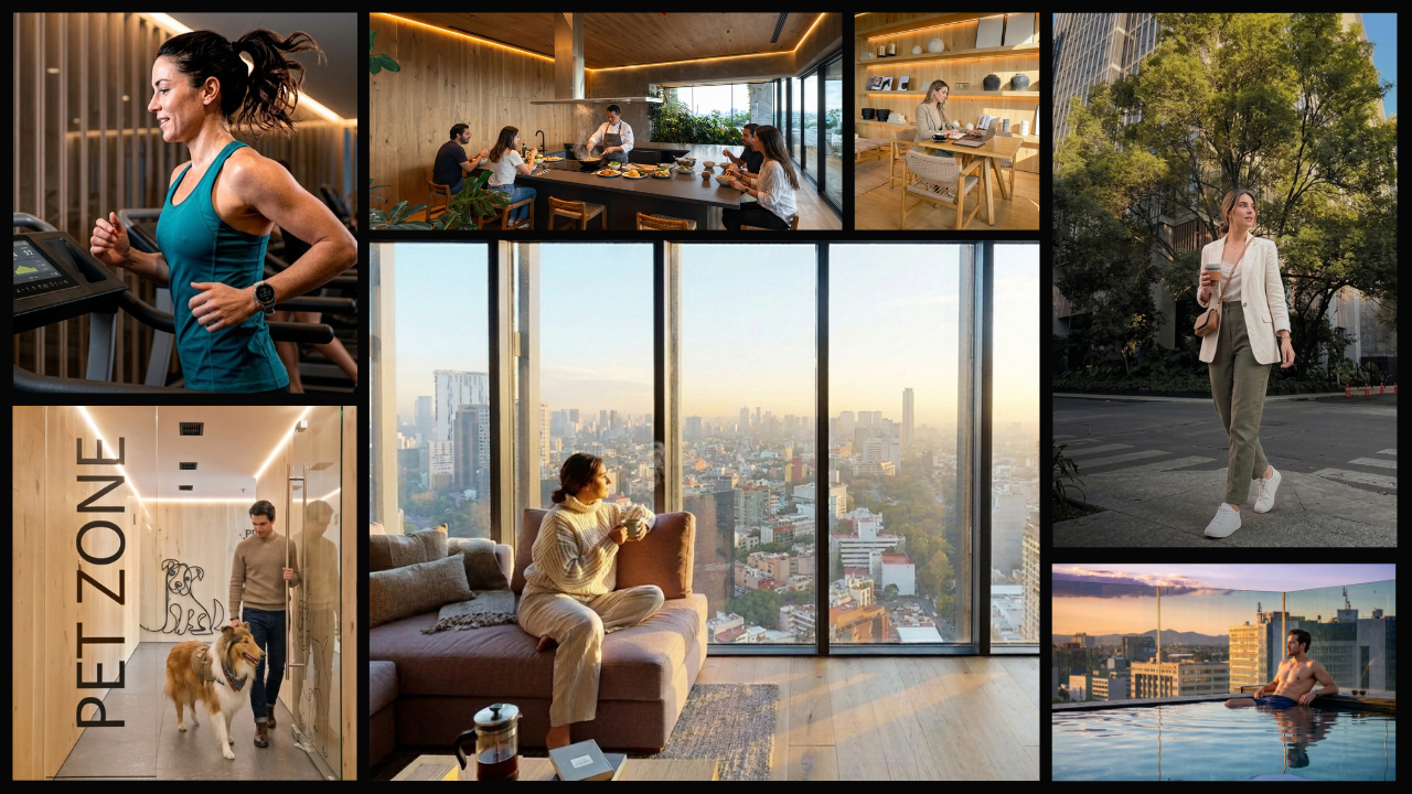 ¿Qué debe tener un departamento para hacerte la vida más fácil?University Tower